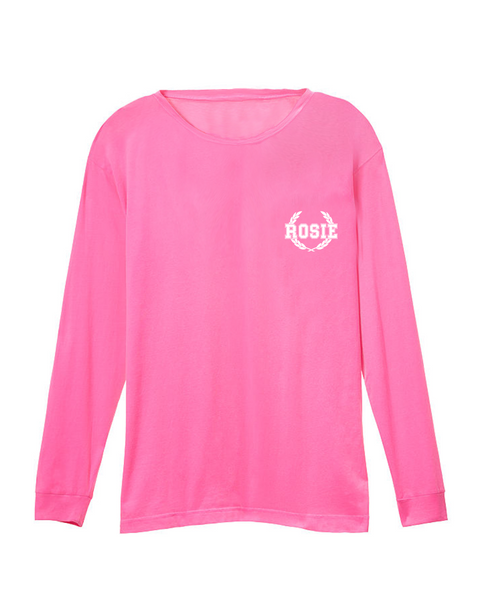 Long Sleeve Rosie Tee (Lollipop)