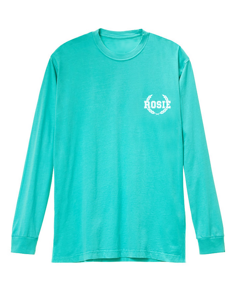 Long Sleeve Rosie Tee (Carribean)